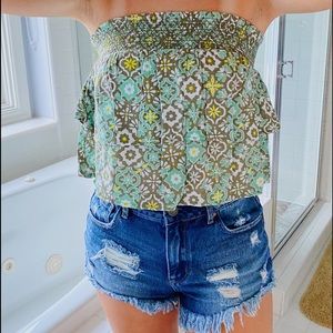 tube top/ swim suit cover up